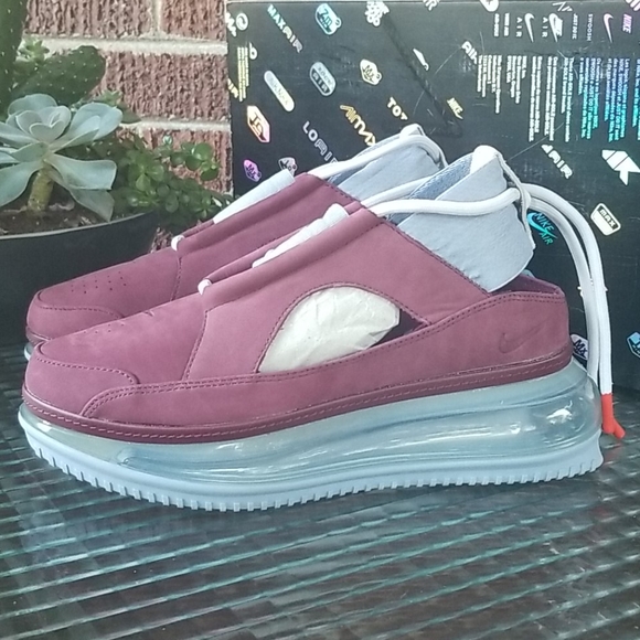 Nike Air Max FF 720 Athletic Shoes Night Maroon 8 - Picture 2 of 10